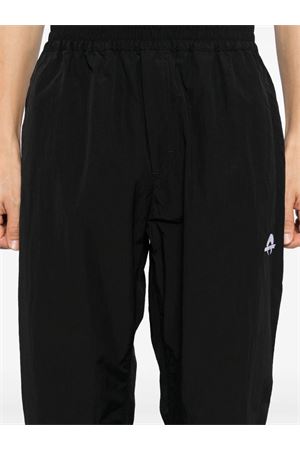 Black sport track pants MARINE SERRE | UPA050ACWOV0041BK99